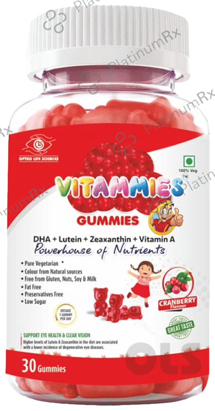 Optho Life Science Vitammies Gummies Cranberry