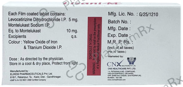 Lisani M 5mg/10mg Tablet
