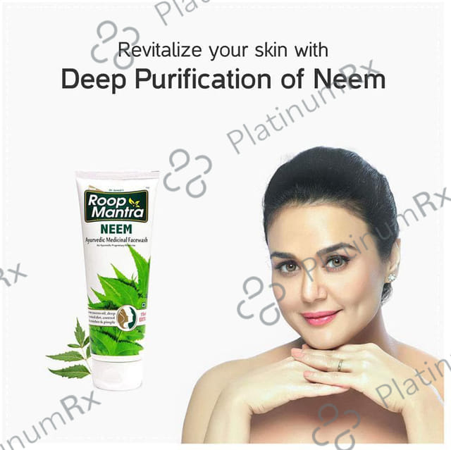 Roop Mantra Neem Face Wash 50ml