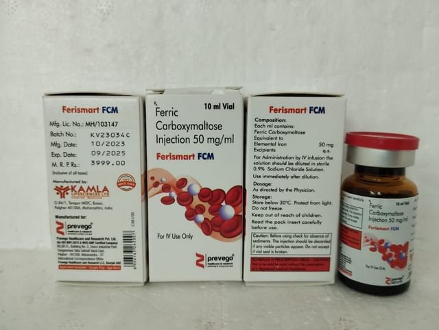 Ferismart FCM 50mg Injection 10ml