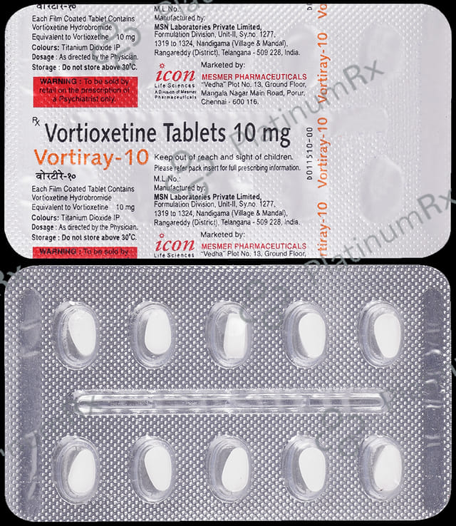Vortiray 10mg Tablet 10s
