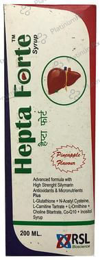 Hepta Forte Pineapple Syrup