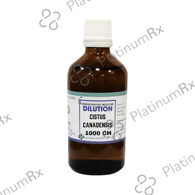 LDD Bioscience Cistus Canadensis Dilution 1000 CH 100 ml