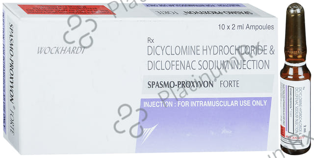 Spasmo Proxyvon Forte 25/10mg Injection 2ml