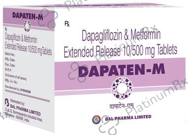 Dapaten M 10/500mg Tablet ER 15s