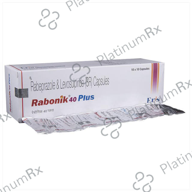 Rabonik 40/75mg Plus Capsule SR 10s