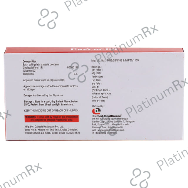 Eugem-D3 Softgel Capsule