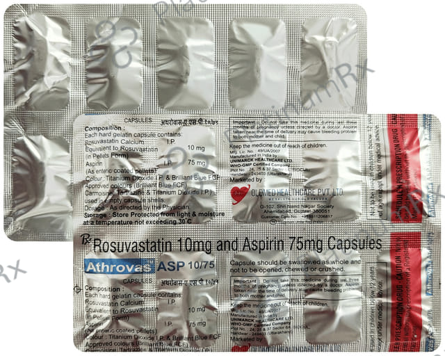 Athrovas ASP 10/75mg Capsule 10s