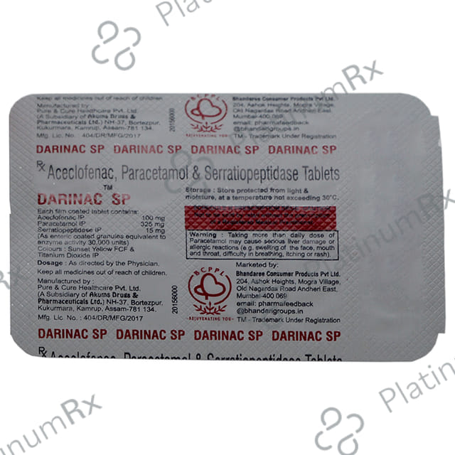 Darinac SP Tablet