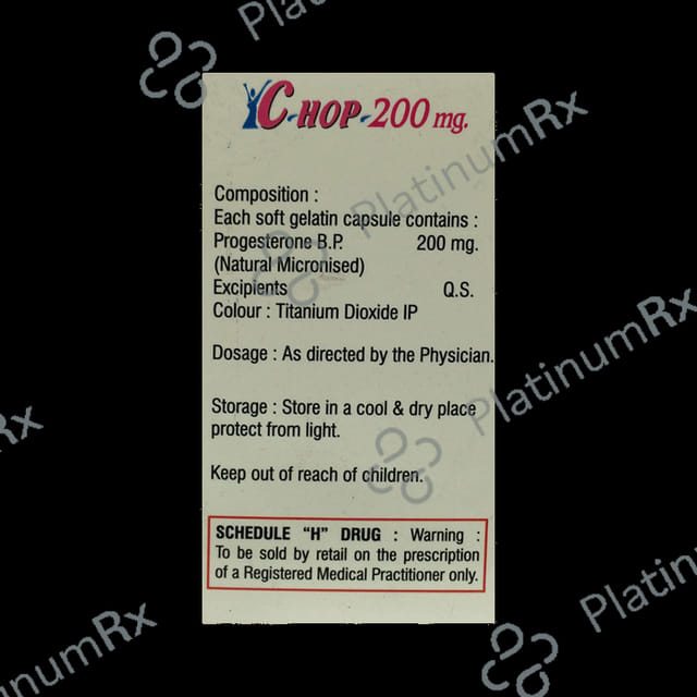C-Hop 200mg Soft Gelatin Capsule