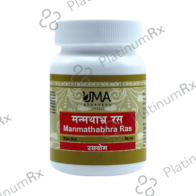 Uma Ayurveda Manmathabhra Ras Tablet 80 tablets