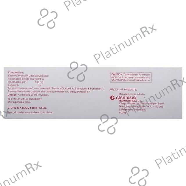 Canditral 100mg Capsule 10s