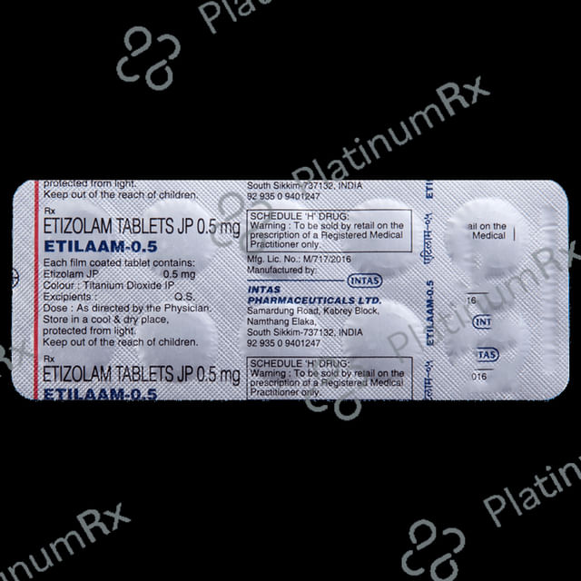 Etilaam 0.5 Tablet