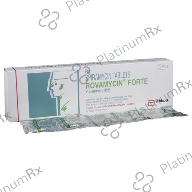 Rovamycin Forte 3M Tablet 10s