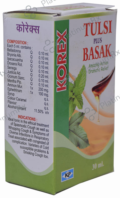 Kent's Korex Tulsi Plus Basak