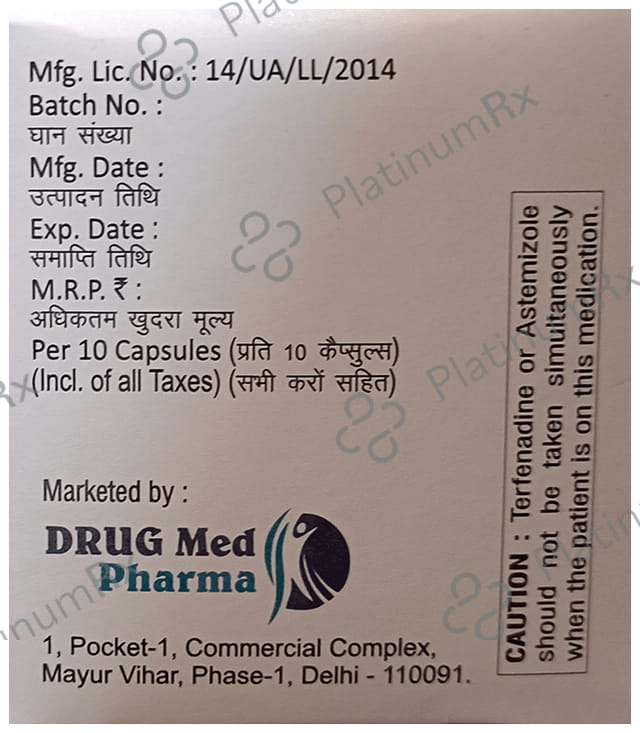Drugzole 200 Capsule