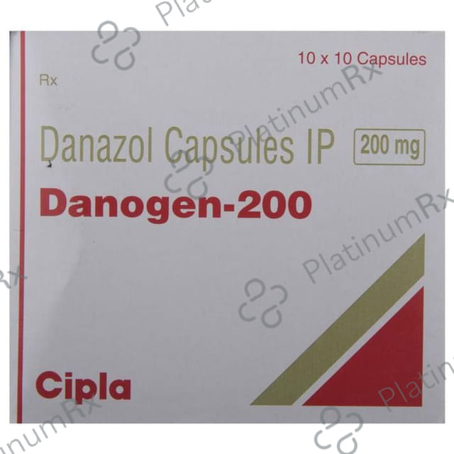 Danogen 200mg Capsule 10s