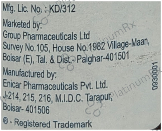 Proliser 1100/332mg Syrup Sugar Free 200ml