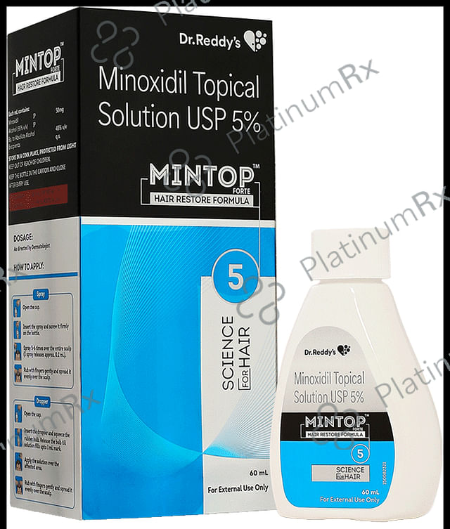 Mintop Forte 5% Minoxidil Solution 60ml