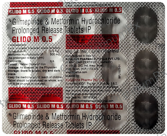Glido M 0.5 Tablet PR