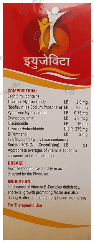 Eugevita Syrup 200 ml