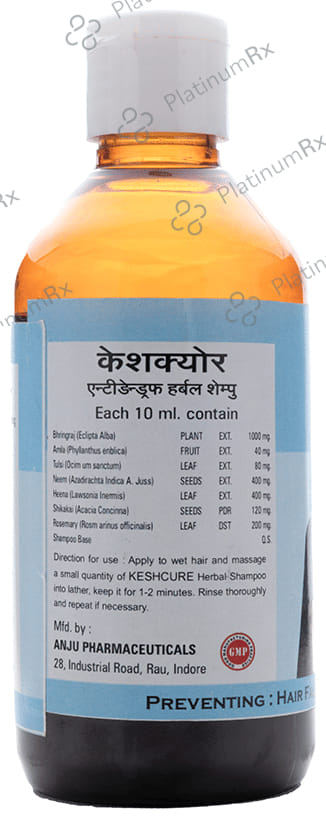 Naturocure Keshcure Anti Dandruff Herbal Shampoo 100 ml