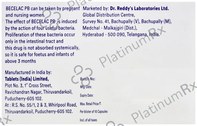 Becelac PB Capsule 10s