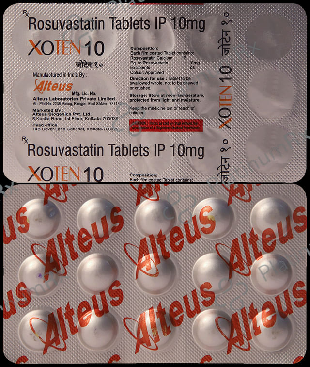 Xoten 10mg Tablet 15s