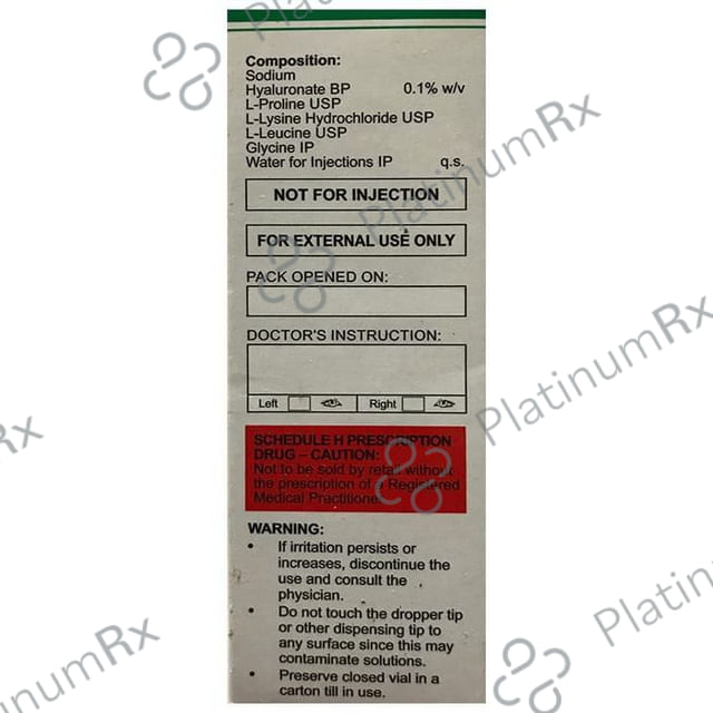 I Soft Ophthalmic Solution