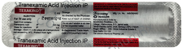 Texakind 500mg Injection 5ml