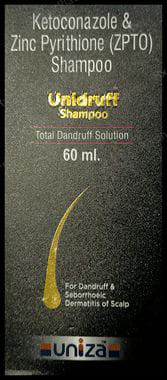Unidruff Shampoo 60 Shampoo