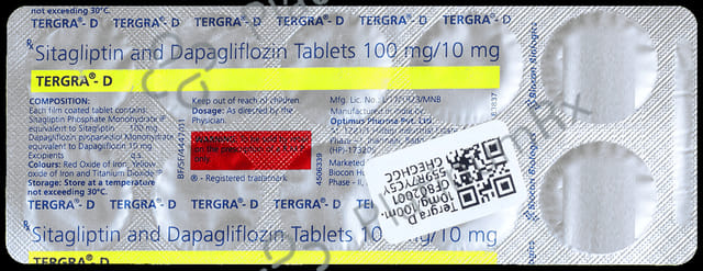 Tergra D 10mg/100mg Tablet