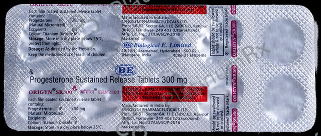 Origyn SR 300 Tablet 10s