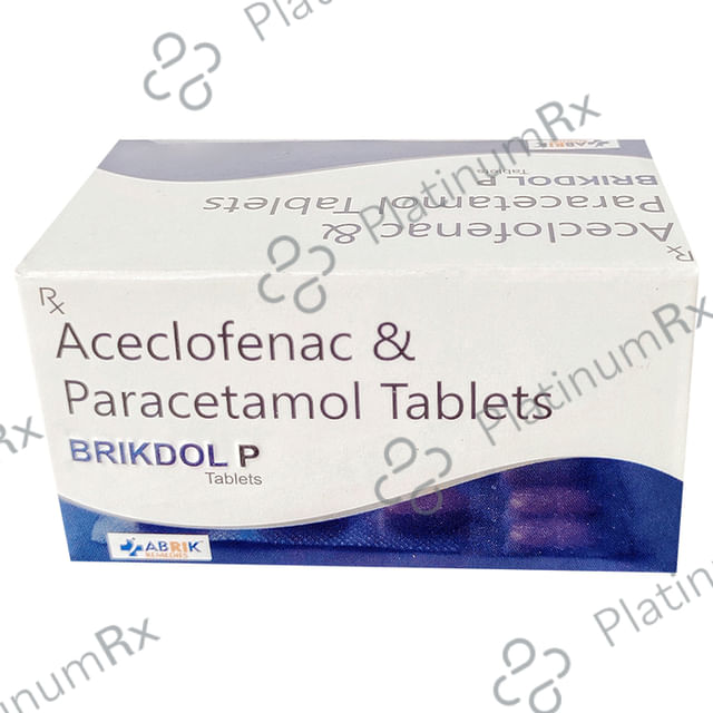 Brikdol P 100/325mg Tablet 10s