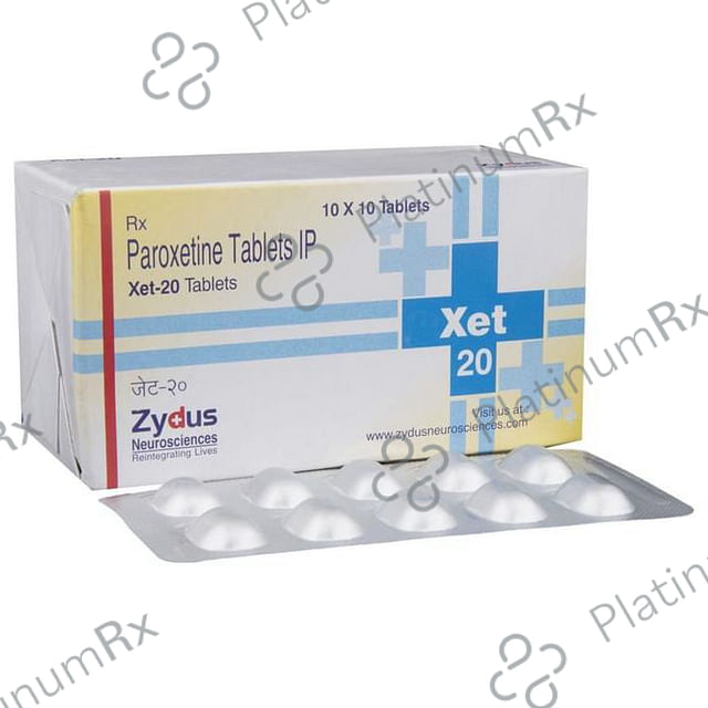Xet 20mg Tablet 10s