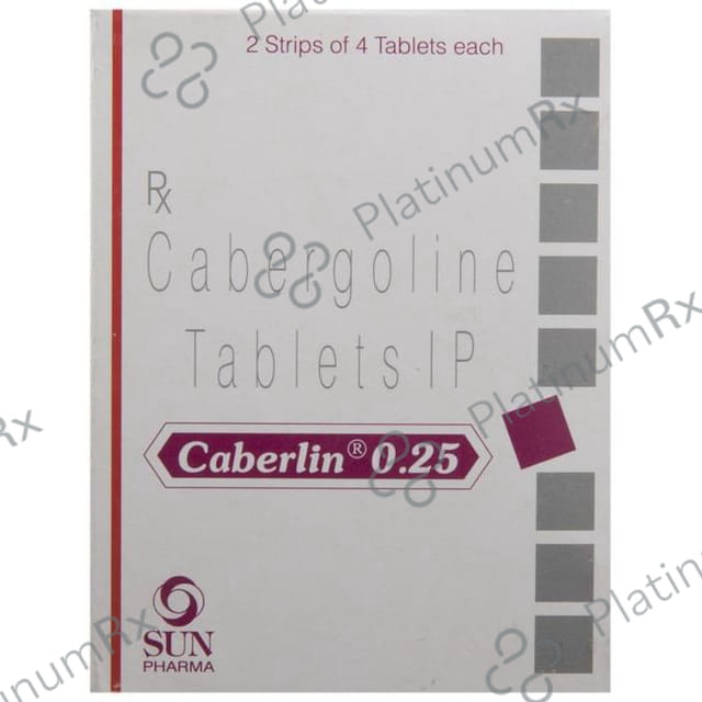 Caberlin 0.25mg Tablet 4s