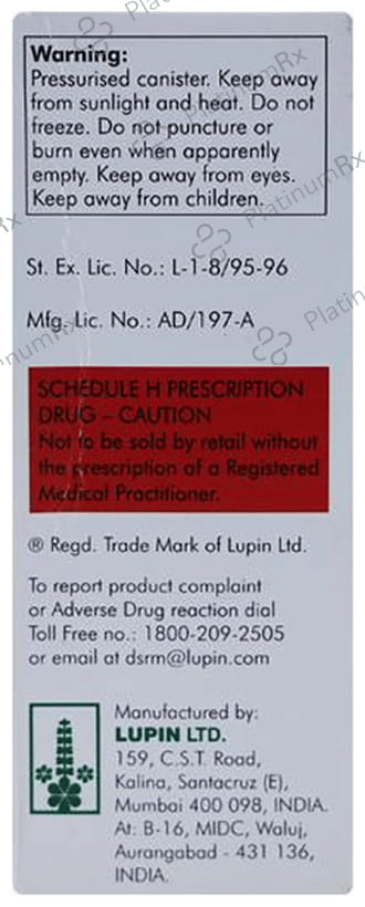 Salbair B 50/50mcg Transhaler 200MDI