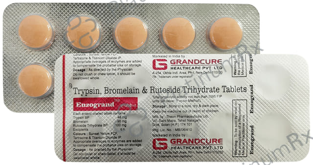 Enzogrand 90mg/48mg/100mg Tablet
