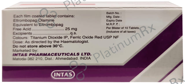Platify 25mg Tablet