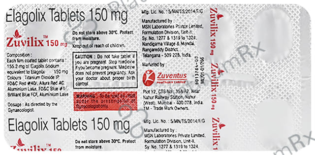 Zuvilix 150mg Tablet 10s
