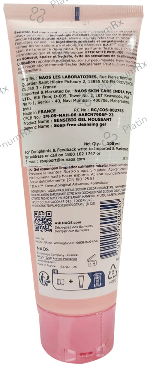 Bioderma Sensibio Gel Moussant Soothing Micellar Cleansing Foaming Gel 100 ml