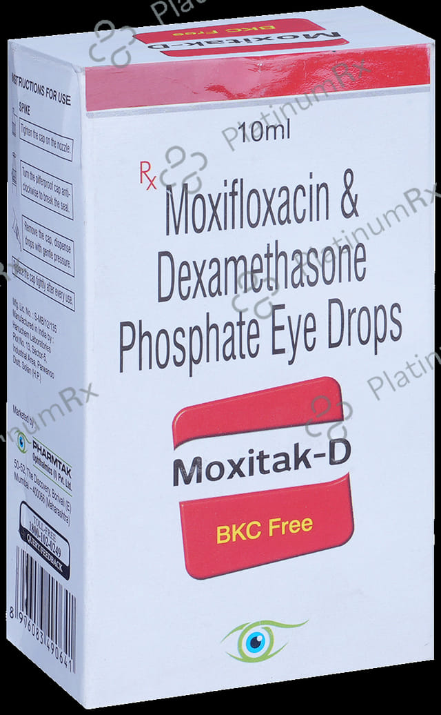 Moxitak D Eye Drop 10ml