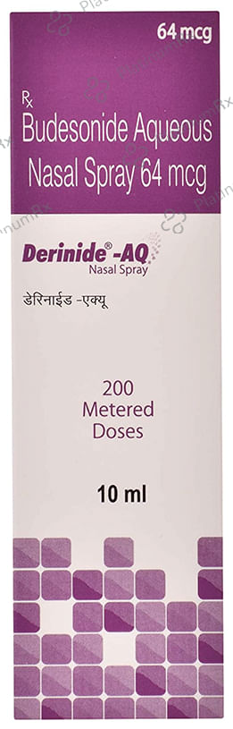 Derinide AQ 64mcg Nasal Spray 10ml