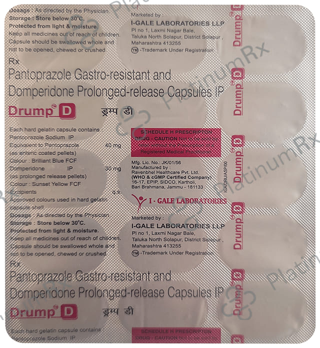 Drump D Capsule PR 15s