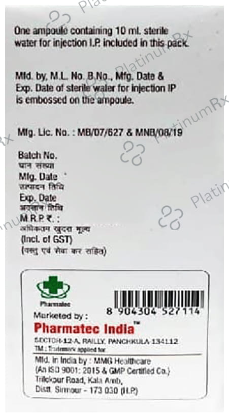 Solvecef TZ 1000/125mg Injection 1s