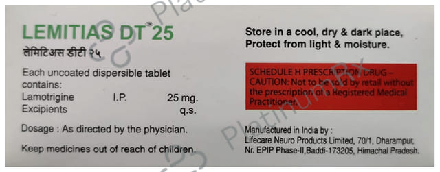 Lemitias DT 25 Tablet