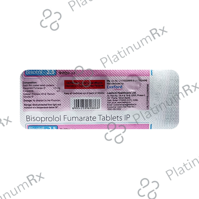 Bisotril 2.5mg Tablet 10s