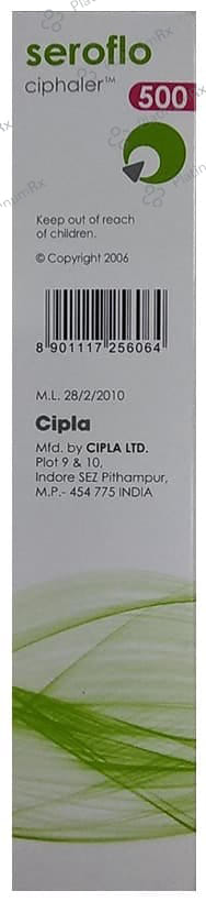 Seroflo 500/50mcg Ciphaler 60MDI