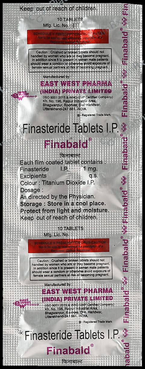 Finabald 1mg Tablet 10s