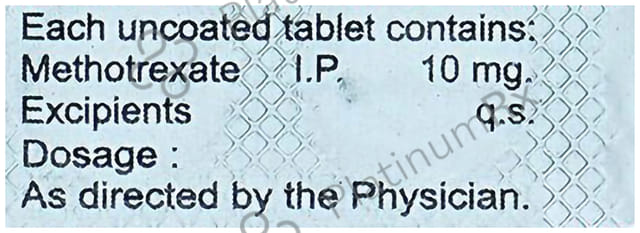 Dermotrex 10mg Tablet
